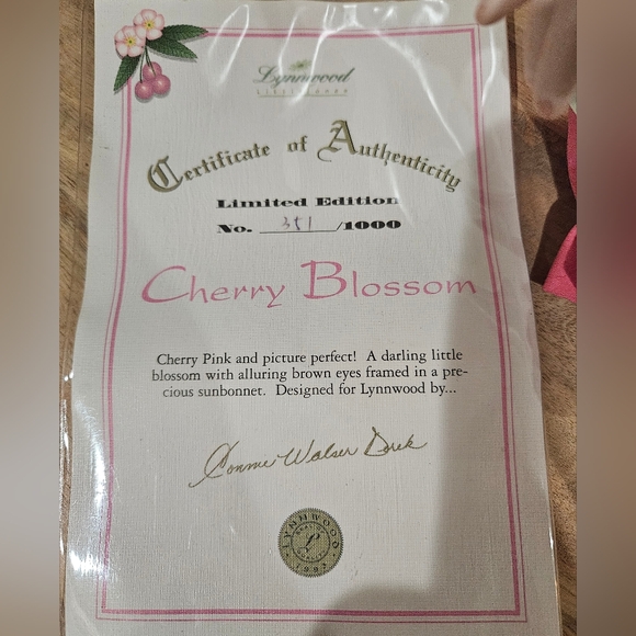 Lynnwood Little Ones Cherry Blossom Doll - Picture 2 of 13